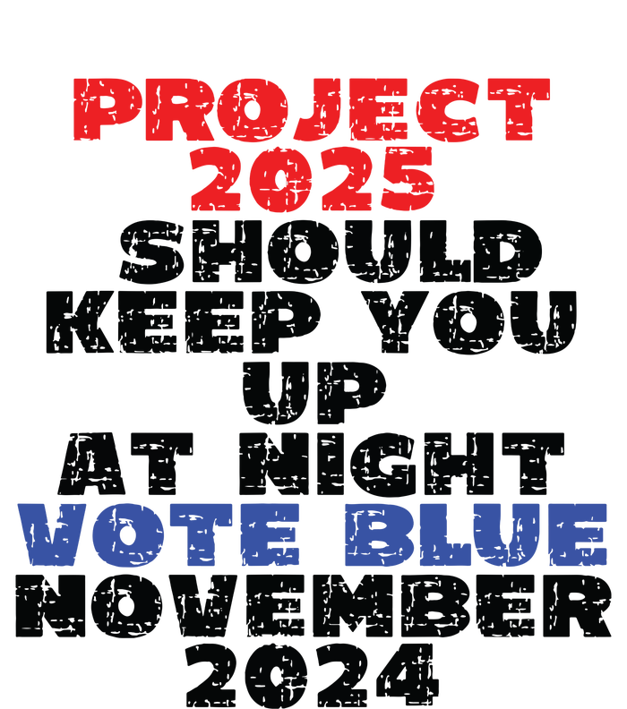 Vote Blue November 2024 Election Project 2025 Biden Democrat Stainless Steel Insulated Water Bottle