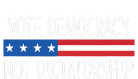 Vote Democracy Not Dictatorship Dry Zone Grid Polo