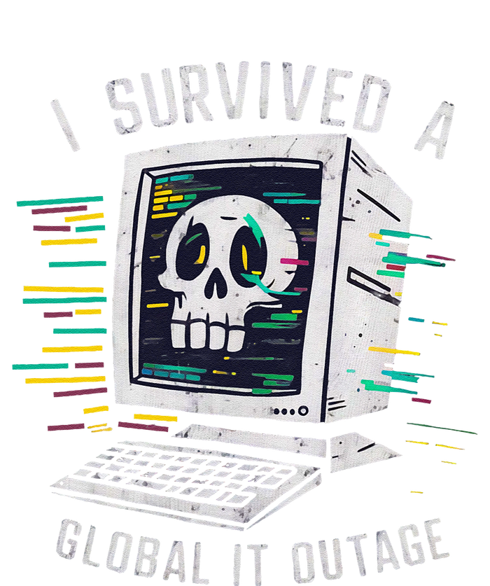 I Survived A Global It Outage 2024 Tech Cybersecurity Legacy Cool Fit Booney Bucket Hat