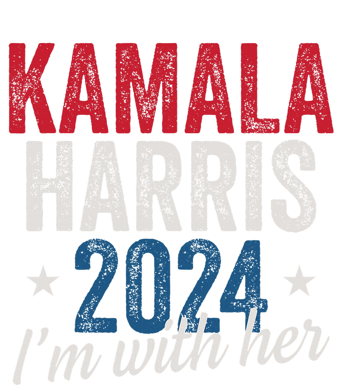 Kamala Harris 2024 Support IM With Her Kamala Harris 2024 USA-Made Snowflake Beanie