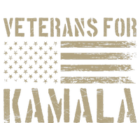 Veterans For Kamala Harris 2024 Election Usa Flag Military T-Shirt