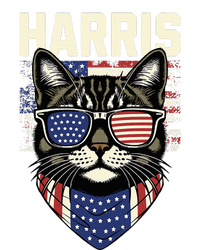 Kamala Harris For President 2024 Funny Cat Graphic T-Shirt