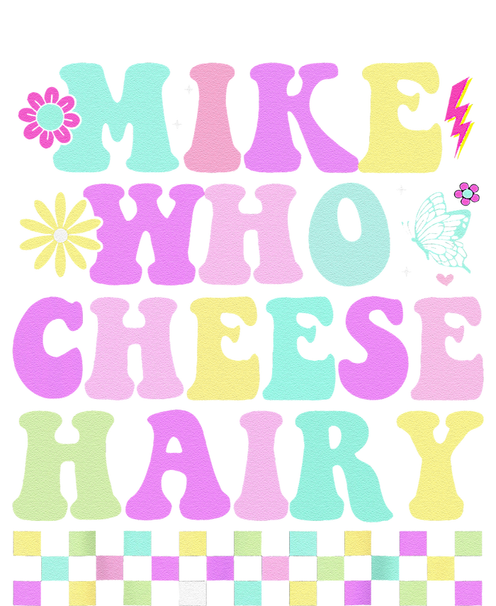 Mike Who Cheese Hairy Funny Saying Forgroovy Valucap Bio-Washed Visor