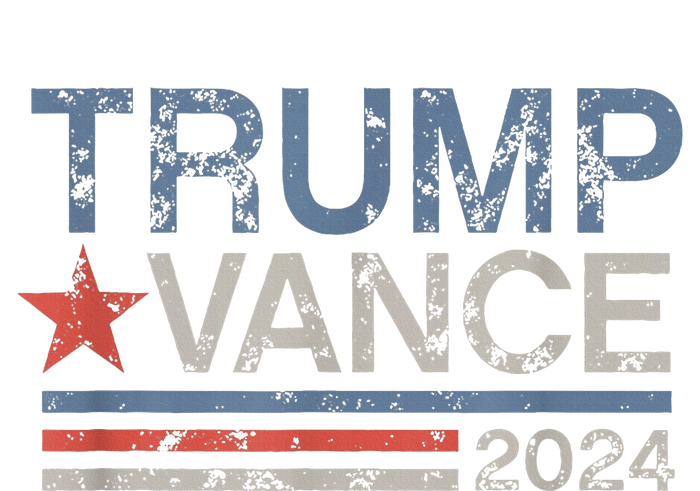 Trump Vance 2024 Retro Stripe Trump Jd Vance Women's Racerback Cropped Tank