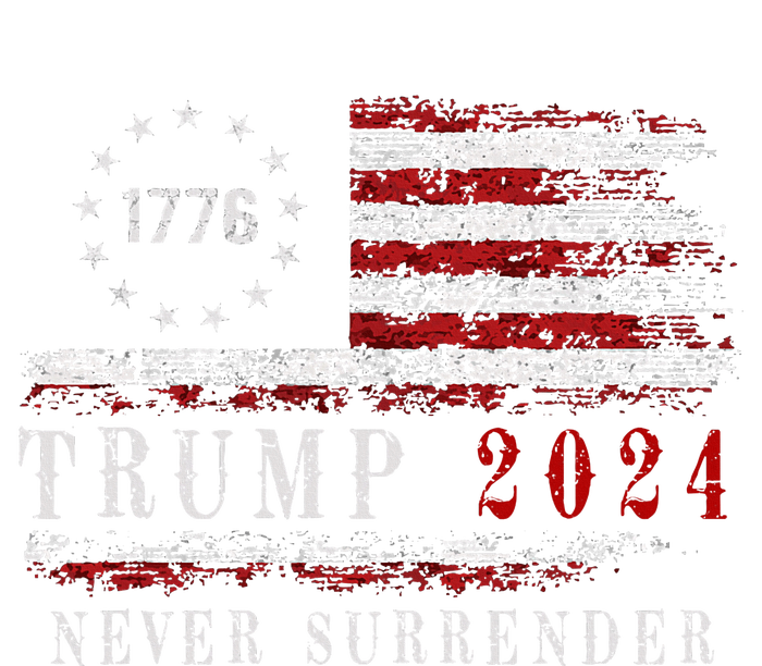 Trump 2024 Never Surrender President Legend Mesh Reversible Basketball Jersey Tank