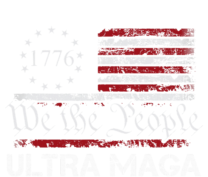 Ultra Maga We The People Proud Republican Usa Flag T-Shirt