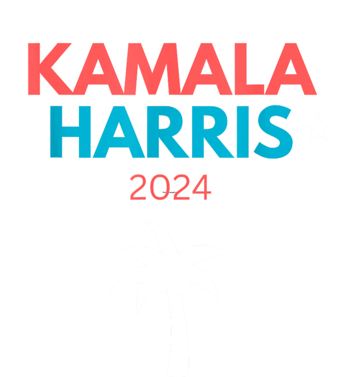 Kamala Harris 2024 Us Election Coconut Funny Meme Design Canvas