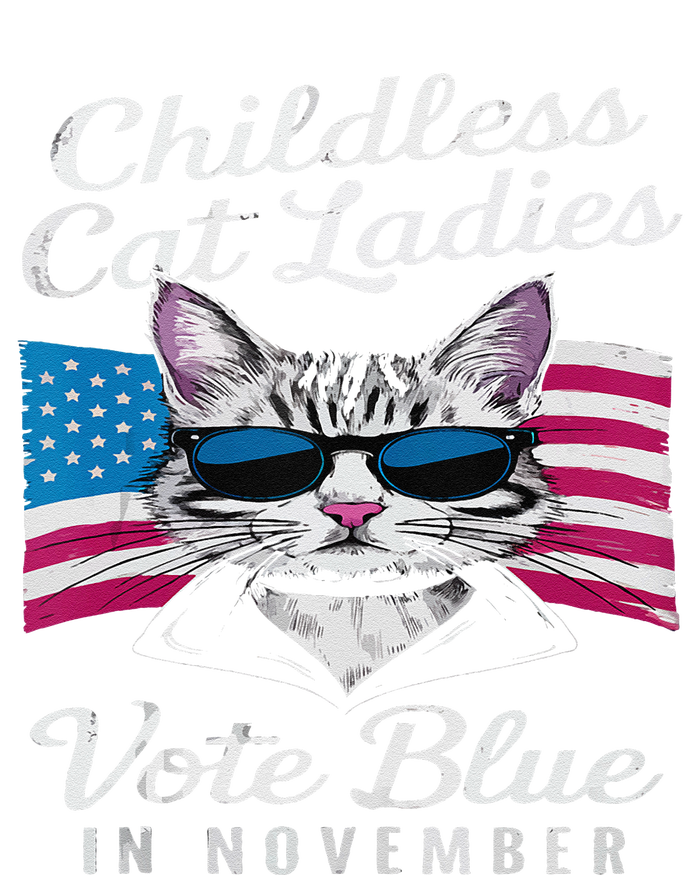 Childless Cat Ladies Vote Blue In November Democrats Liberal T-Shirt