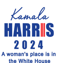 Kamala Harris A Womans Place Is In The White House Kids Long Sleeve Shirt