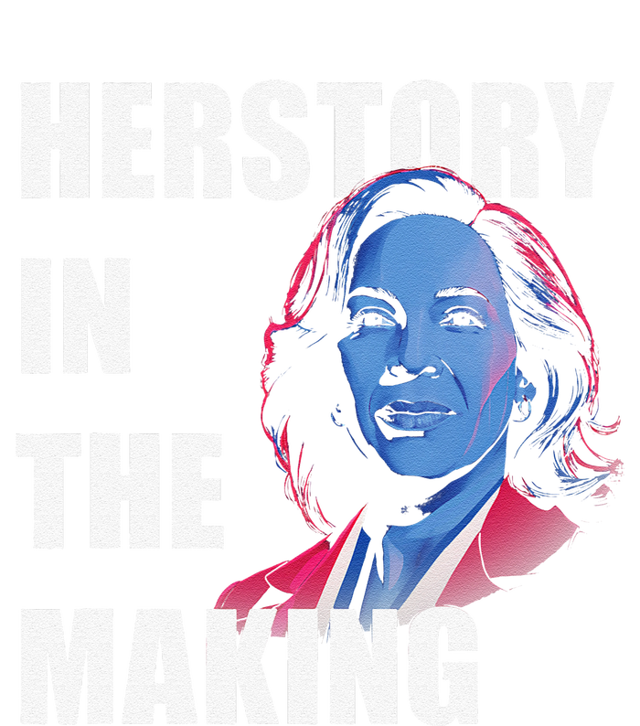 Herstory In The Making President American Flag Kamala Harris Womens CVC Long Sleeve Shirt