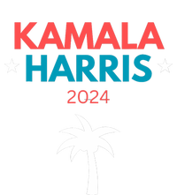 Kamala Harris 2024 Us Election Coconut Funny Meme Design Doggie Tank