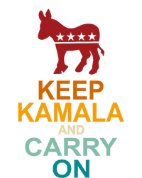 Keep Kamala And Carry On Vintage Design Tote Bag