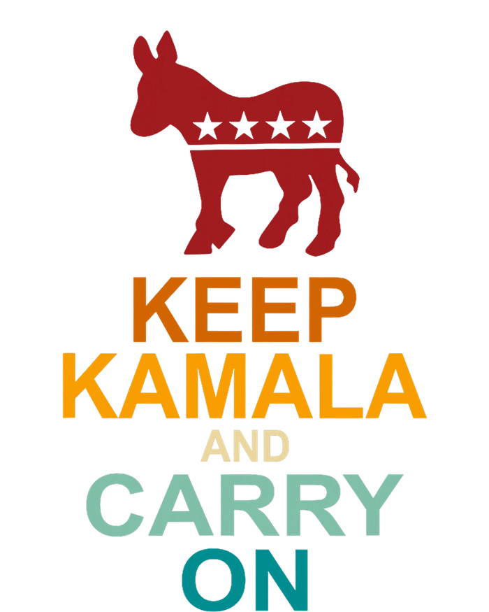 Keep Kamala And Carry On Vintage Design Tote Bag