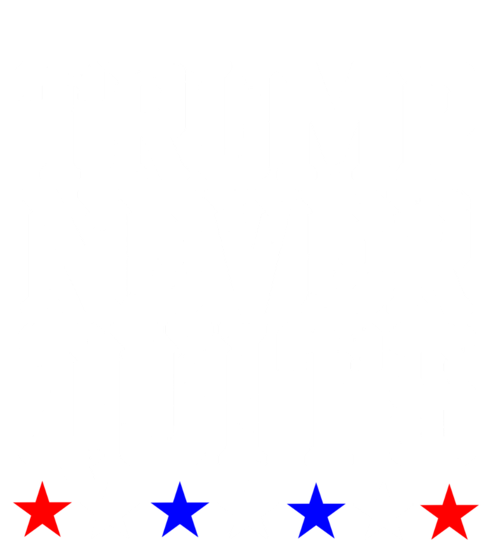 Patriotic Republican Vote Trump 2024 Trump Never Quits Short Acrylic Beanie