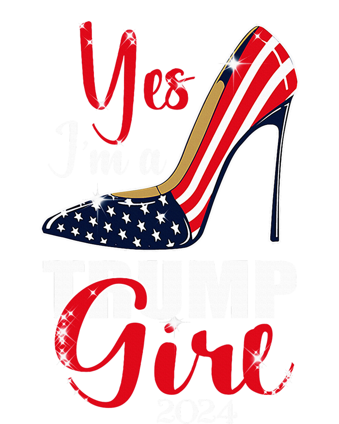 Yes IM A Trump Girl Stilettos High Heel Us Flag Trump 2024 Legacy Cool Fit Booney Bucket Hat