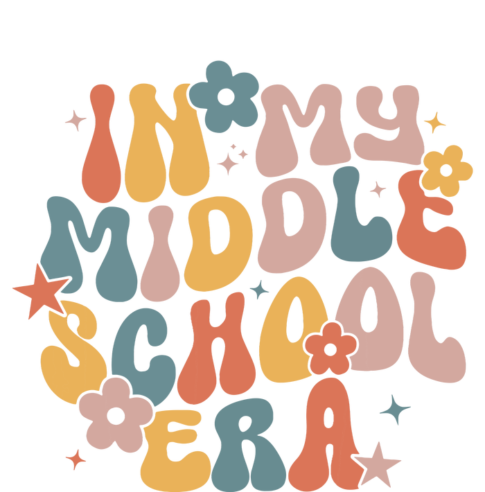 Groovy In My Middle School Era Back To School Teacher Girl Performance Fleece Hoodie