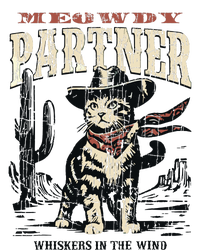 Meowdy Partner Cowboy Cat Vintage Sustainable Bucket Hat