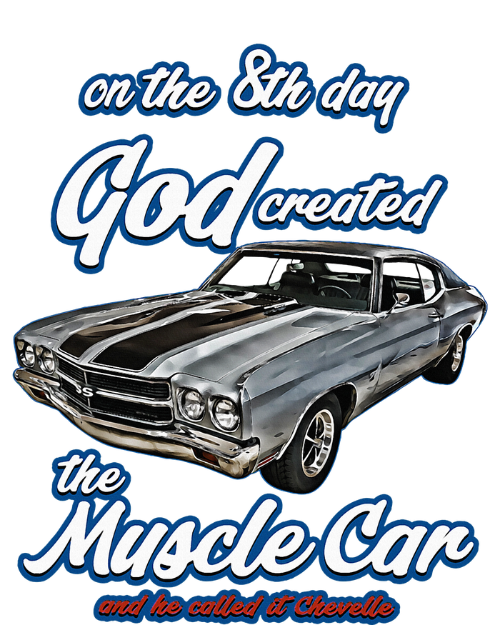 8th Day God Created1970 Chevelle Muscle Carss454ss427ss Kids Long Sleeve Shirt