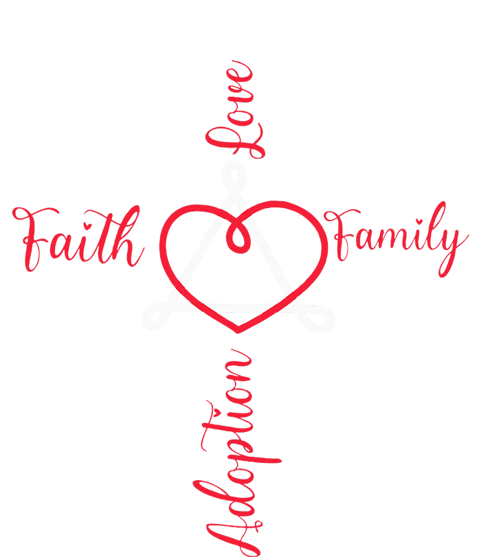 Adoption Announcement Day Family Faith Love Cooling Performance Crew T-Shirt