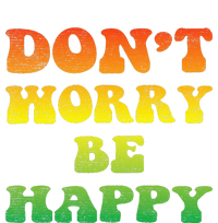 DonT Worry We Be Happy Retro Reggae Rasta Rastafari Jamaica Women's Strappy Tank