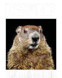 Respect The Groundhog Woodchuck Photo Ground Hog Day Tank Top