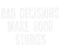 Bad Decisions Make Good Stories Valucap Bio-Washed Visor