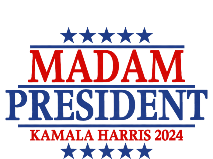 Madam President Kamala Harris 2024 Vote Democrat Beat Trump Long Sleeve Shirt