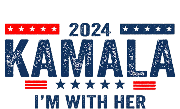 IM With Her Kamala Vote For 2024 President Kamala Harris Ladies Long Sleeve Shirt