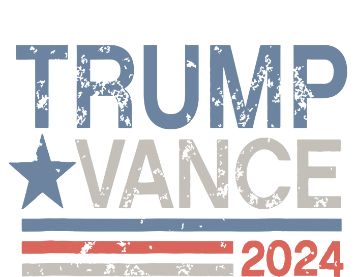 Trump Vance 2024 Retro Stripe Trump Jd Vance T-Shirt