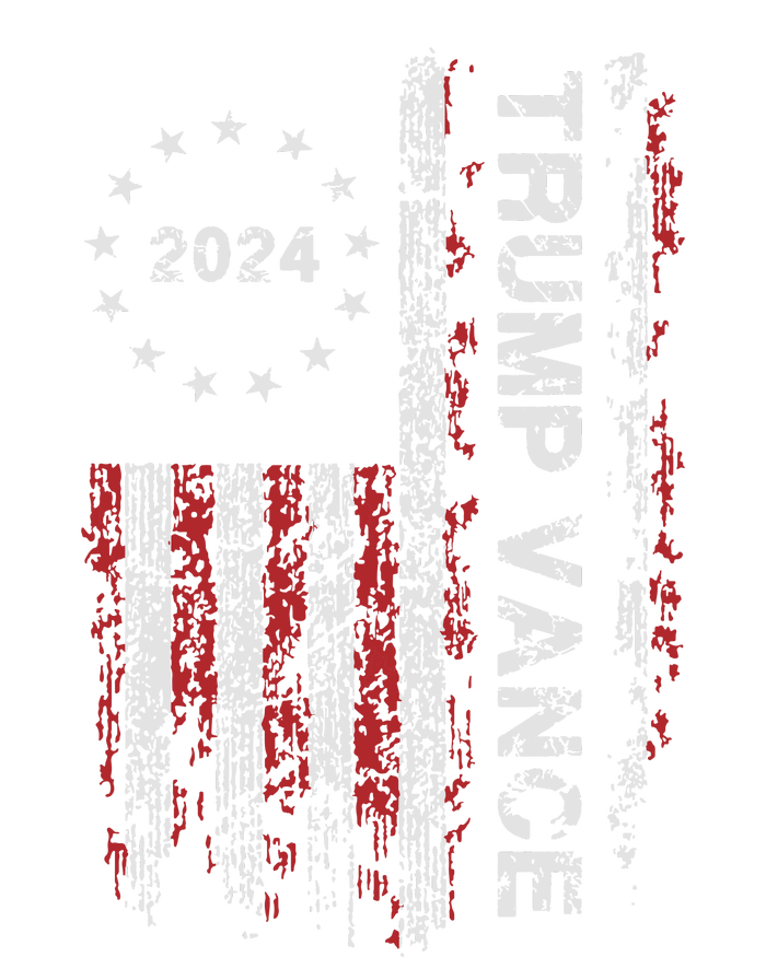 Trump Vance 2024 Us Flag Vintage Election President 2024 T-Shirt