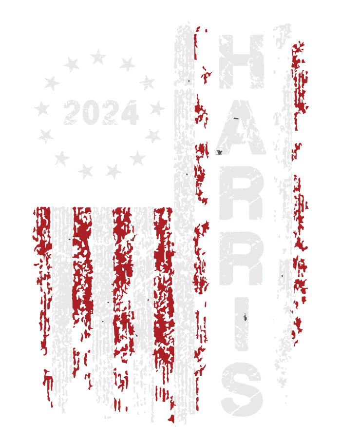 Kamala Harris 2024 For President Campaign Us Flag Vintage T-Shirt