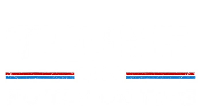 Trump 2024 No Tax On Tips Us Flag Valucap Bio-Washed Visor