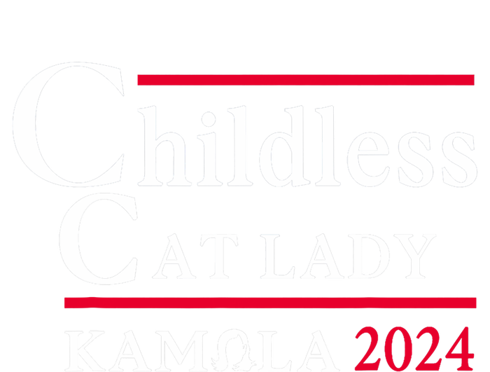 This Childless Cat Lady Is Voting Kamala Election 2024 T-Shirt