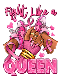 Fight Like A Queen Breast Cancer Support Awareness T-Shirt