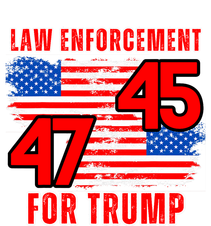 Law Enforcement For Trump 45 47 Trump 2024 Trump President Kids Colorblock Raglan Jersey