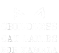 Childless Cat Ladies For Kamala Large Microfiber Waffle Golf Towel