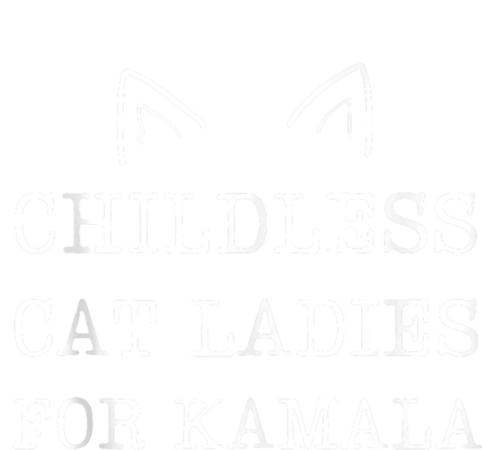 Childless Cat Ladies For Kamala Large Microfiber Waffle Golf Towel