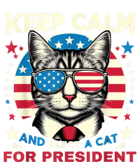 Funny My Cat For President 2024 Political Election Vote 2024 Garment-Dyed Heavyweight T-Shirt