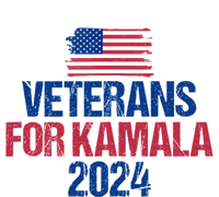 Veterans For Kamala 2024 Election American Flag Ladies PosiCharge Competitor Racerback Tank