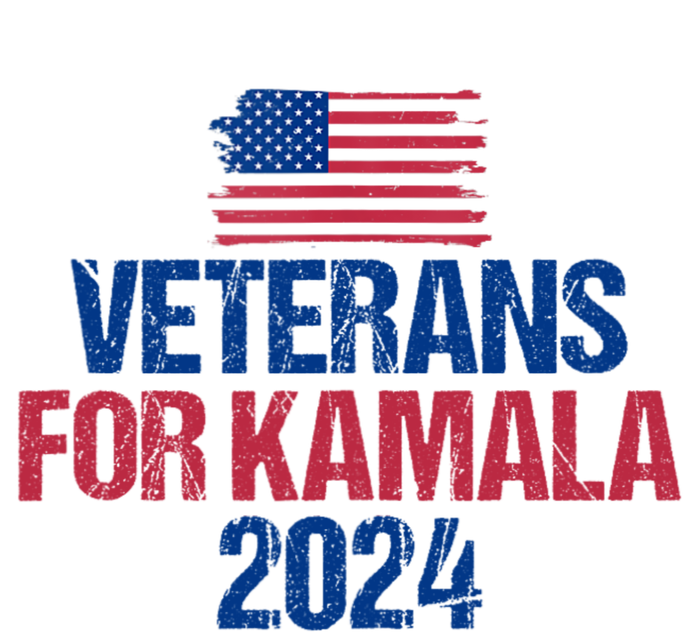 Veterans For Kamala 2024 Election American Flag Ladies PosiCharge Competitor Racerback Tank