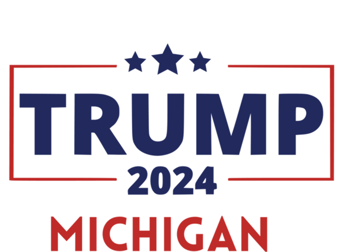 Donald Trump 2024 Michigan Take America Back Election Gift Tote Bag