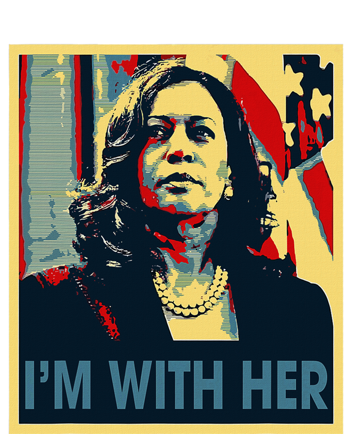 IM With Her Kamala Vote For 2024 President Kamala Harris PosiCharge Competitor Tank