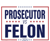 Funny Voting Election 2024 Usa The Prosecutor Vs The Felon T-Shirt