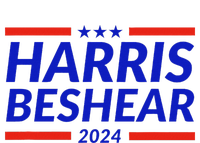 Harris Beshear 2024 Kamala Harris Andy Beshear President Garment-Dyed Heavyweight T-Shirt