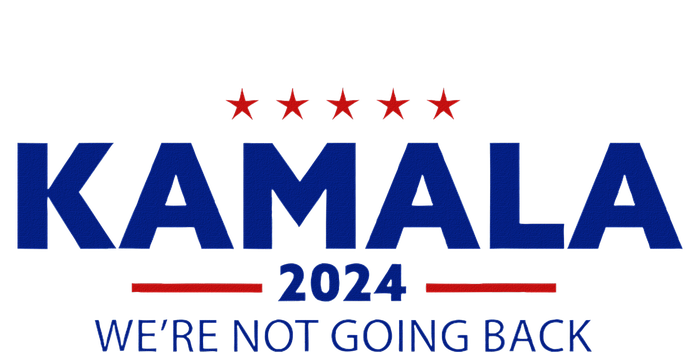 Kamala 2024 WeRe Not Going Back Slogan Vintage Distressed Women’s Perfect Tri Rocker Tank