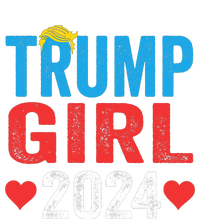 Trump Girl 2024 Shirts Cute Trump Flag Full-Length Apron With Pockets