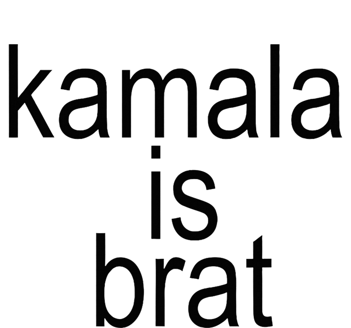 Kamala Is Brat Funny Meme T-Shirt