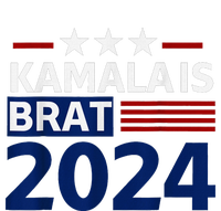 Kamala Is Brat Funny Sarcastic Coconut Tree Campaign Valucap Bio-Washed Visor