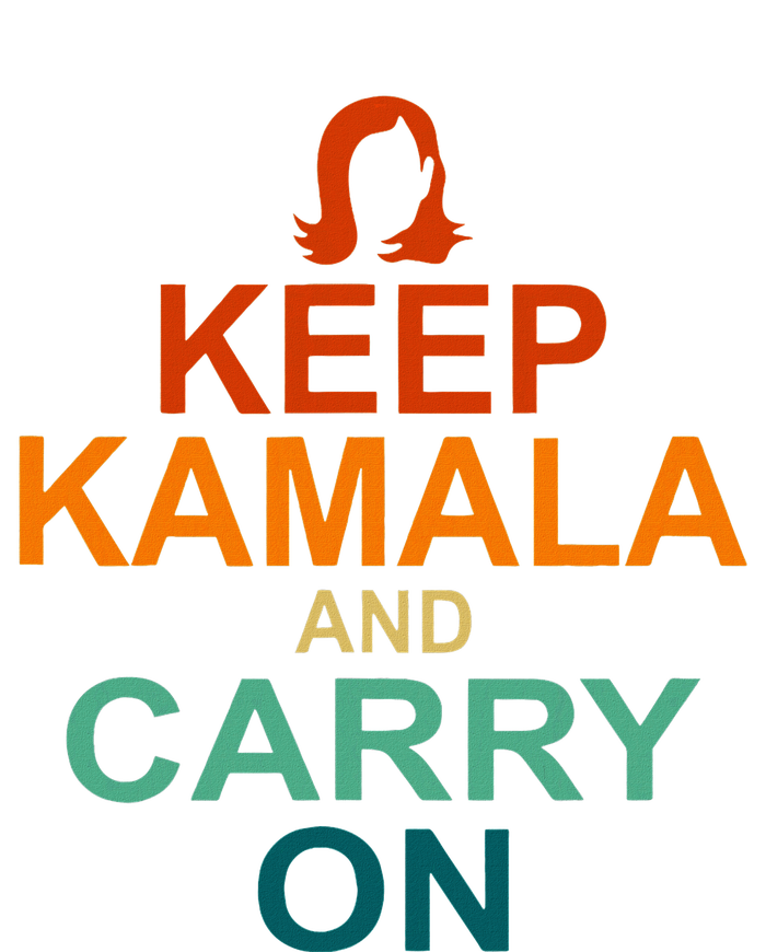 Keep Kamala And Carry On Vintage Design Women's Fleece Hoodie