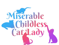 Miserable Childless Cat Lady Funny Apparel PosiCharge Competitor Tank